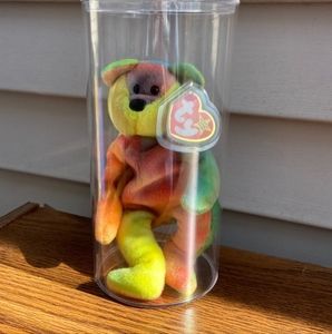Ty Beanie Baby Garcia the Teddy Bear Plush 1993 New With Tags